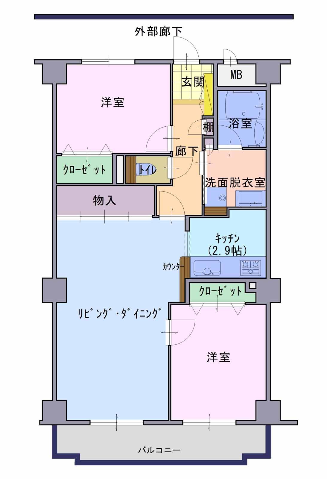 改装後間取り