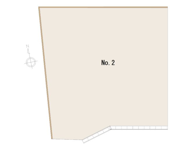 花本分譲No.2区画（建築プランのご紹介）