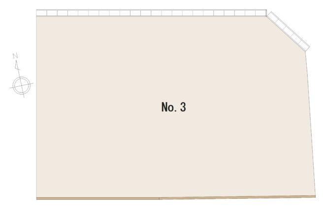 花本分譲No.3区画（建築プランのご紹介）